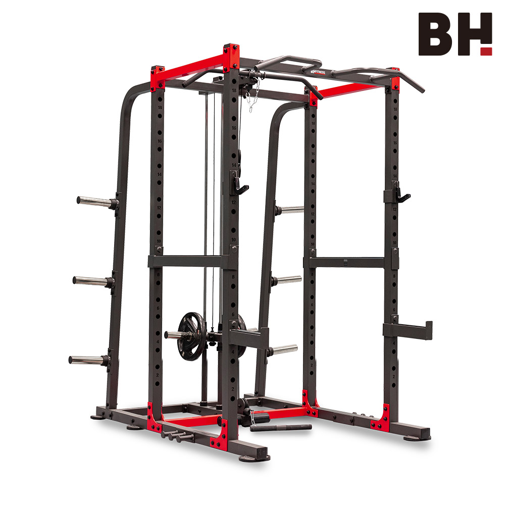 【BH】G520 Pulley Cage 滑輪蹲舉訓練架｜多功能深蹲架．滑輪系統．全身訓練