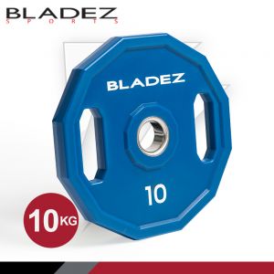【BLADEZ】OP5-CPU 奧林匹克包膠槓片-10KG (二入組)