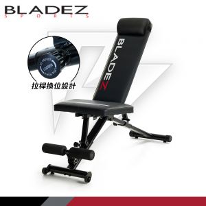 BW13 Z3卡Pin可變式二頭彎舉握推訓練椅重訓床┃BLADEZ健身器材