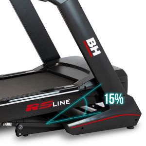 RS1000 RS LINE SERIES智能變頻跑步機┃BH 歐洲百年品牌