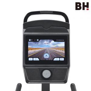 【BH】H575TFT RS智能飛輪斜躺式健身車｜低跨座設計．智慧觸控面板．舒適減壓靠背